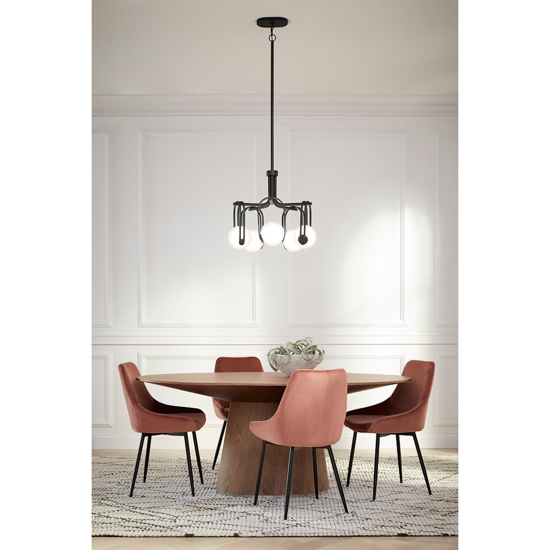 Kraga 5 Light 23" Wide Chandelier