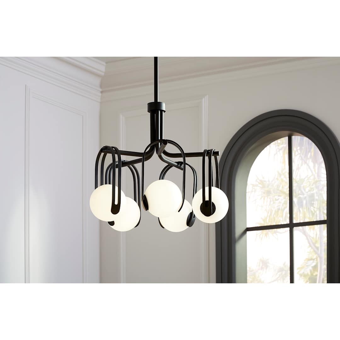 Kraga 5 Light 23" Wide Chandelier