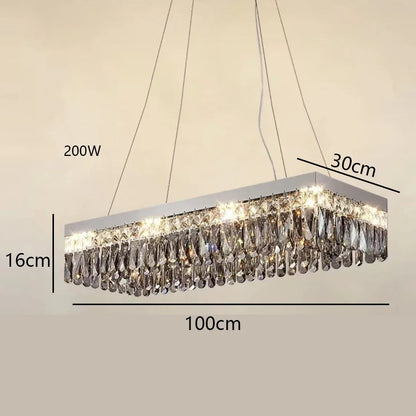 Giano Crystal Ceiling Light