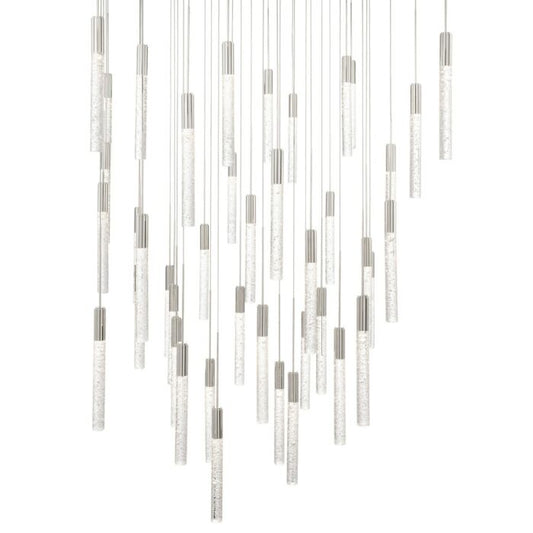 Magic 41-Light LED Pendant in Polished Nickel