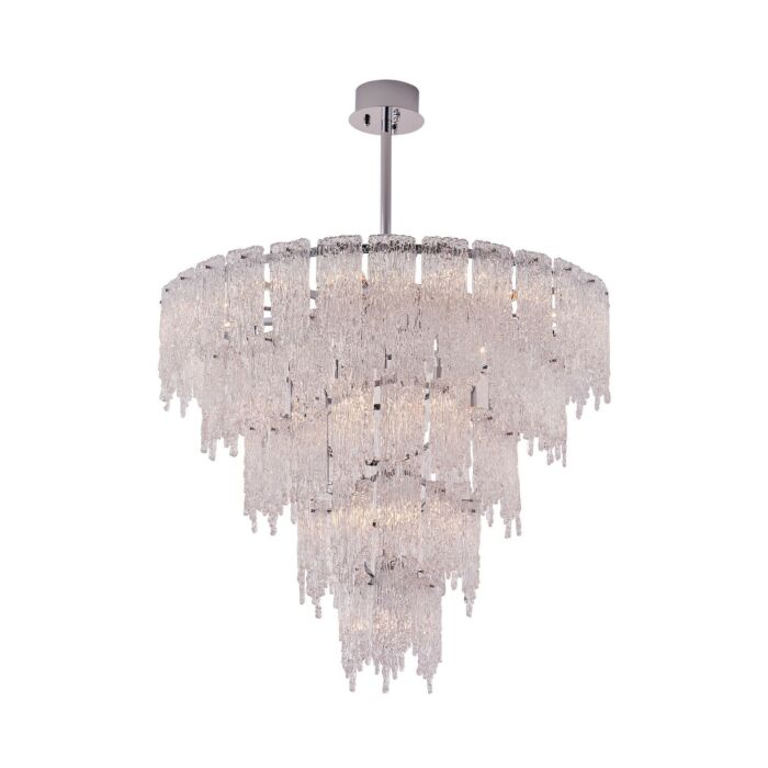 Gisel 22-Light 2Pendant in Polished Chrome