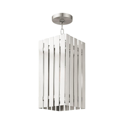 Greenwich Single Light 8" Wide Outdoor Mini Pendant