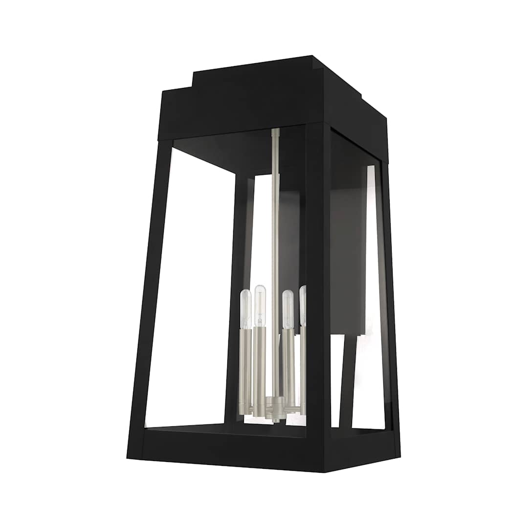 Oslo 4 Light 26" Tall Outdoor Wall Sconce
