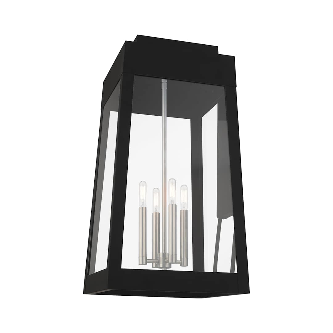 Oslo 4 Light 26" Tall Outdoor Wall Sconce