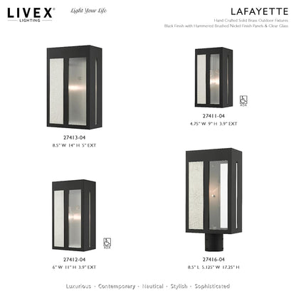 Lafayette 14" Tall Outdoor Wall Sconce