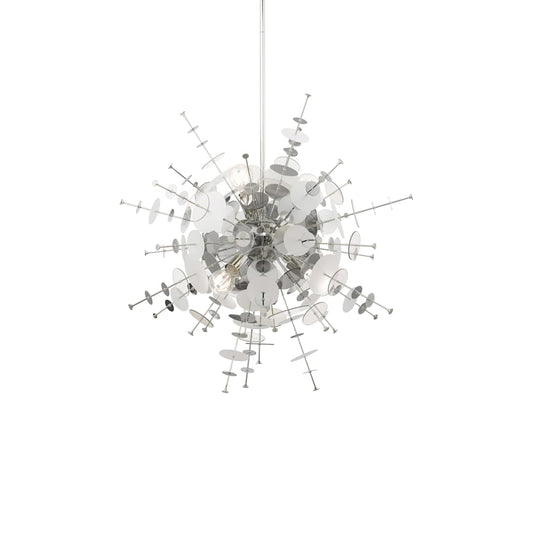 Circulo 6 Light 30" Wide Sputnik Chandelier