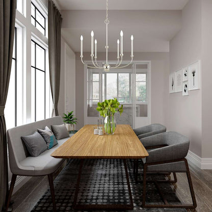 Cortlandt 6 Light 28" Wide Candle Style Chandelier