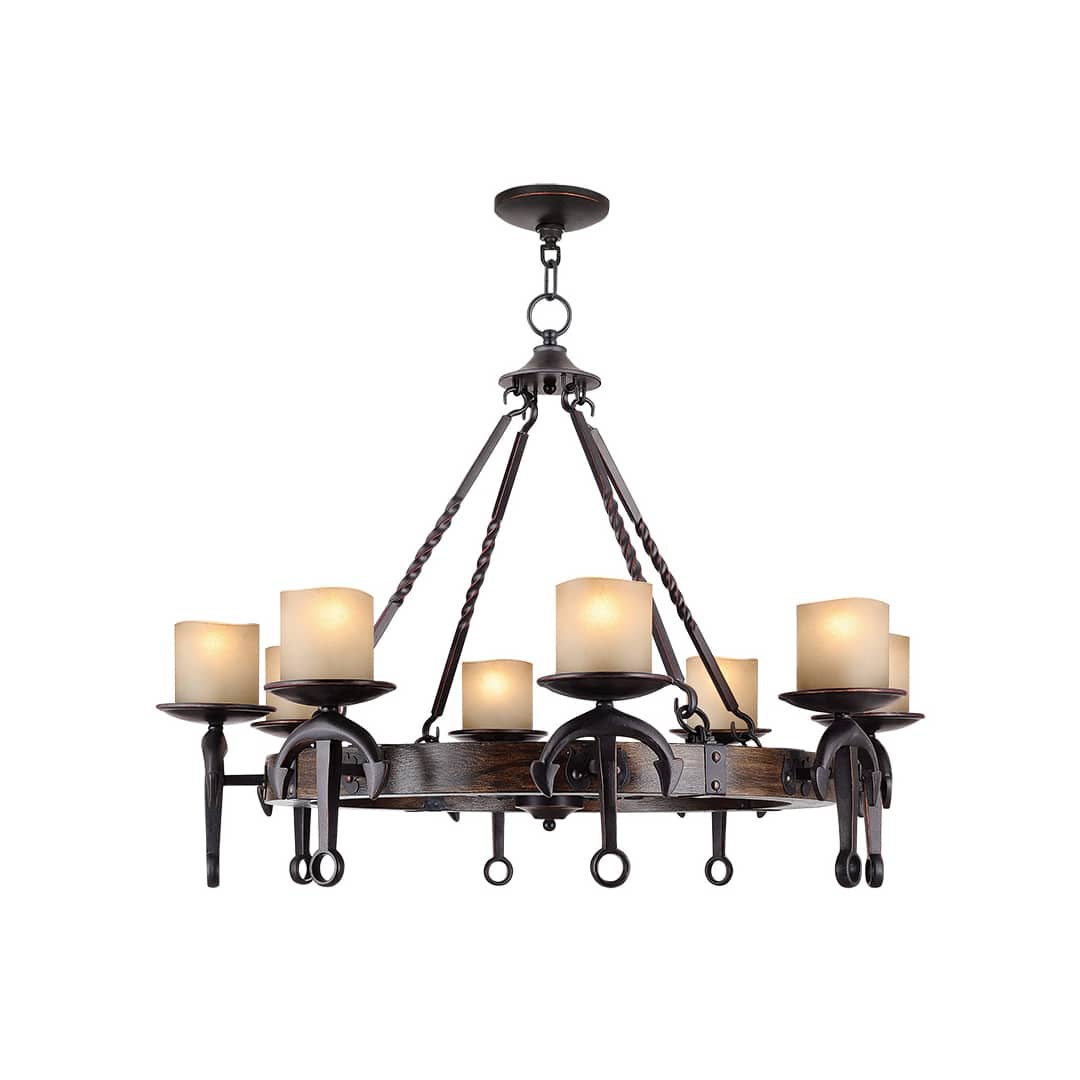 Cape May 8 Light 1 Tier Chandelier