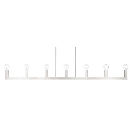 Solna 7 Light 17" Wide Linear Chandelier