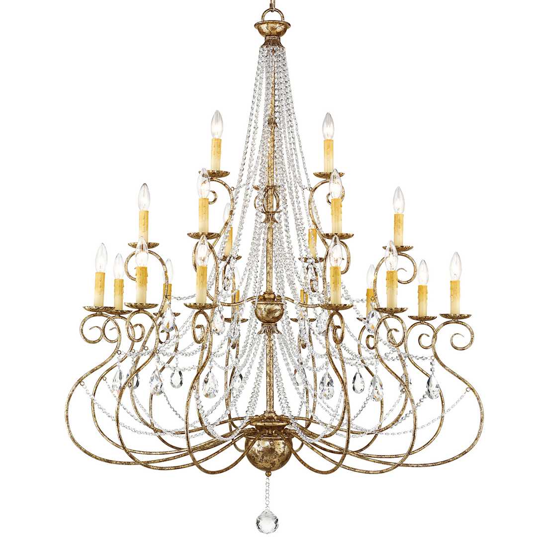 Isabella 21 Light 3 Tier Chandelier