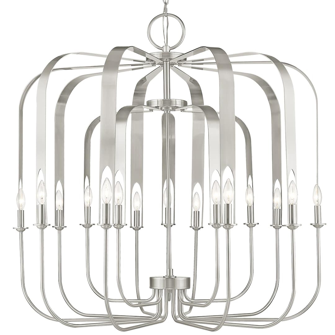 Addison 15 Light 42" Wide Taper Candle Chandelier
