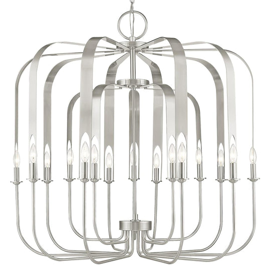Addison 15 Light 42" Wide Taper Candle Chandelier