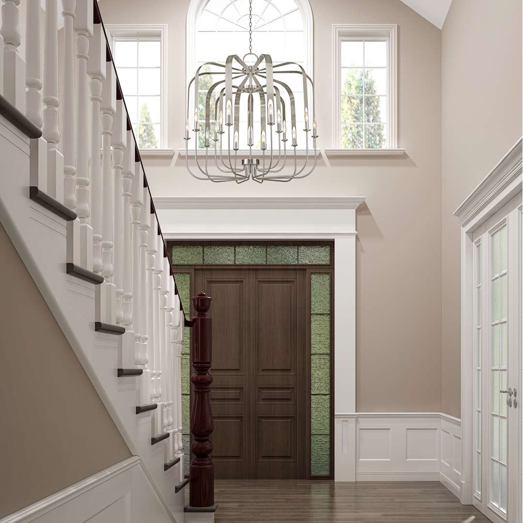 Addison 15 Light 42" Wide Taper Candle Chandelier