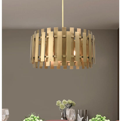Greenwich 6 Light 24" Wide Drum Chandelier