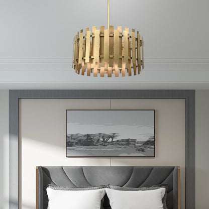 Greenwich 6 Light 24" Wide Drum Chandelier