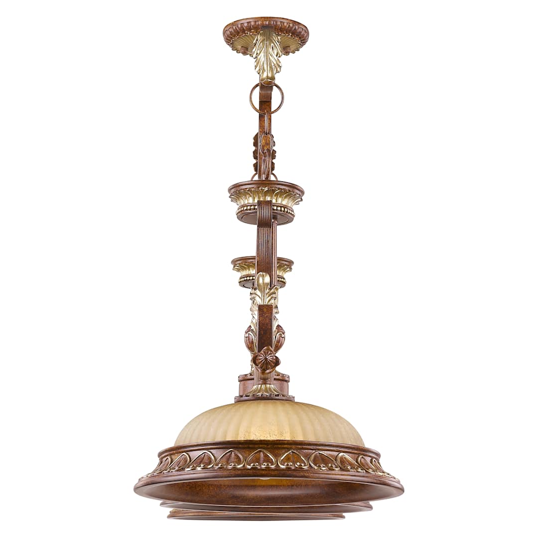 Villa Verona 3 Light 1 Tier Linear Chandelier