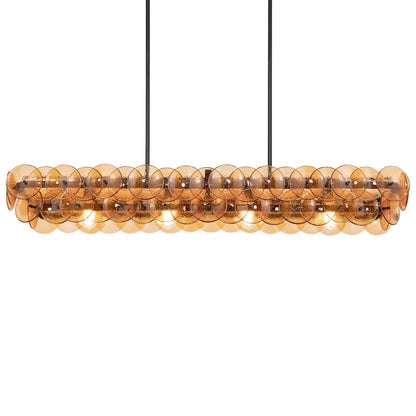Loren 4 Light 54" Wide Linear Pendant