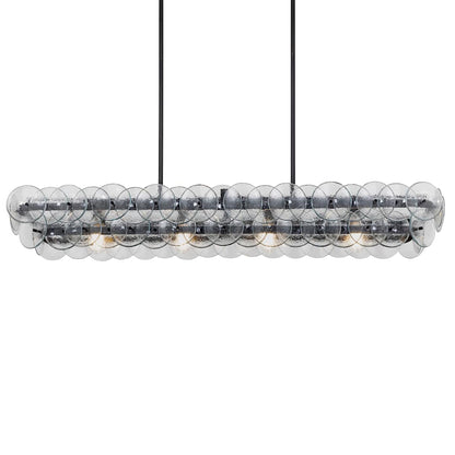 Loren 4 Light 54" Wide Linear Pendant