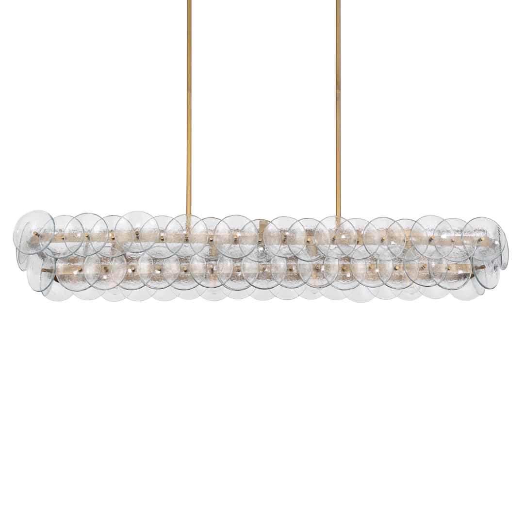 Loren 4 Light 54" Wide Linear Pendant