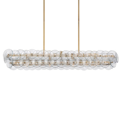 Loren 4 Light 54" Wide Linear Pendant