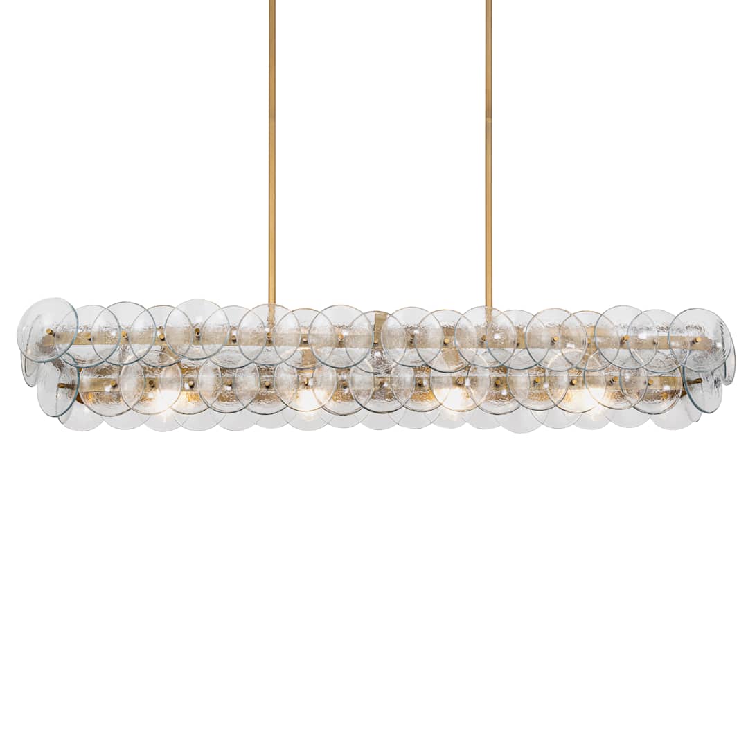 Loren 4 Light 54" Wide Linear Pendant