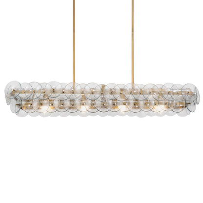 Loren 4 Light 54" Wide Linear Pendant