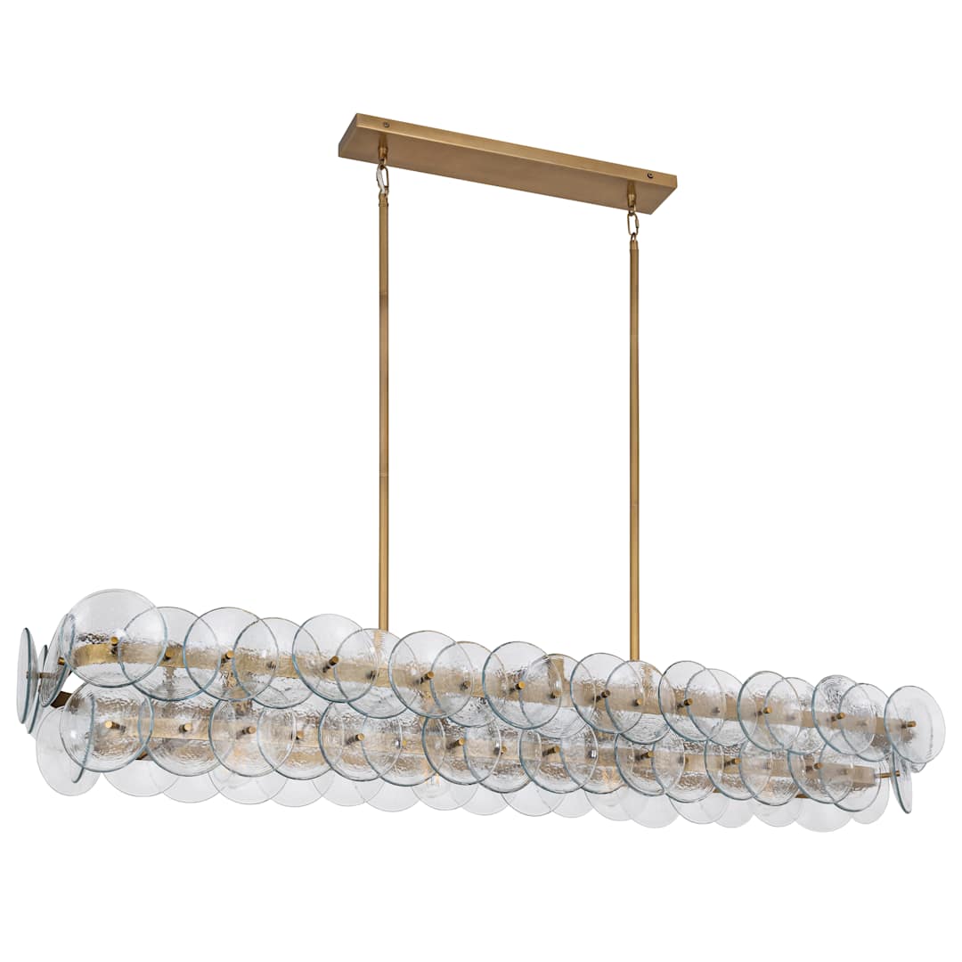 Loren 4 Light 54" Wide Linear Pendant