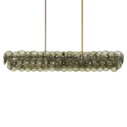 Loren 4 Light 54" Wide Linear Pendant