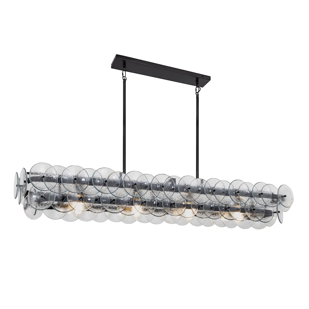 Loren 4 Light 54" Wide Linear Pendant