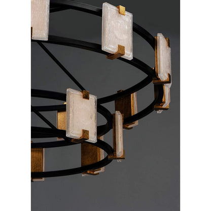 Radiant 2 Light 42" Wide LED Ring Chandelier