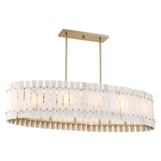 Bardon 12 Light 48" Wide Linear Chandelier