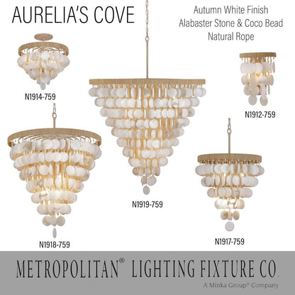 Aurelias Cove 8 Light 20" Wide Pendant