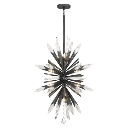 Elsa 12 Light 26" Wide Crystal Pendant