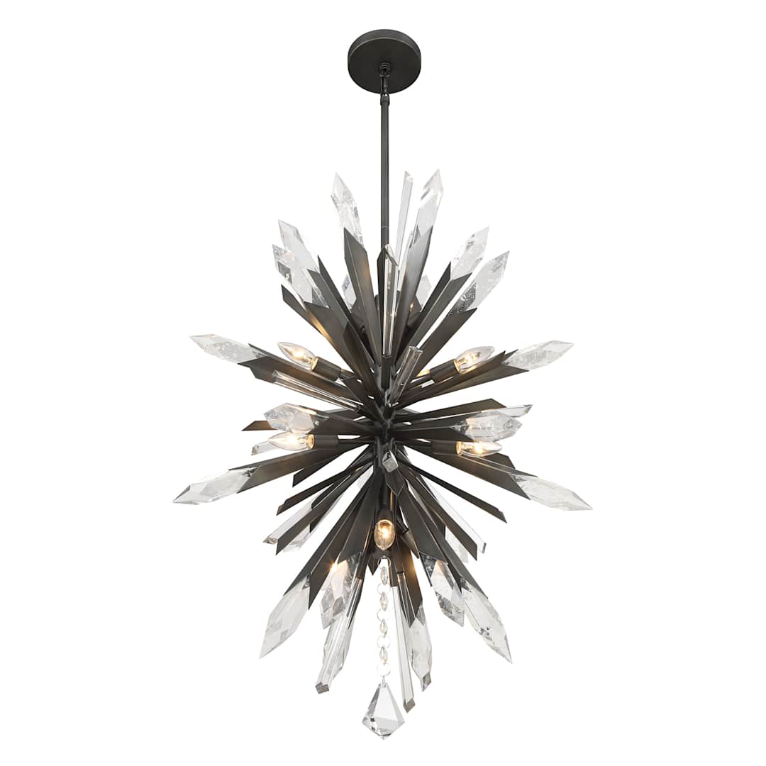 Elsa 12 Light 26" Wide Crystal Pendant