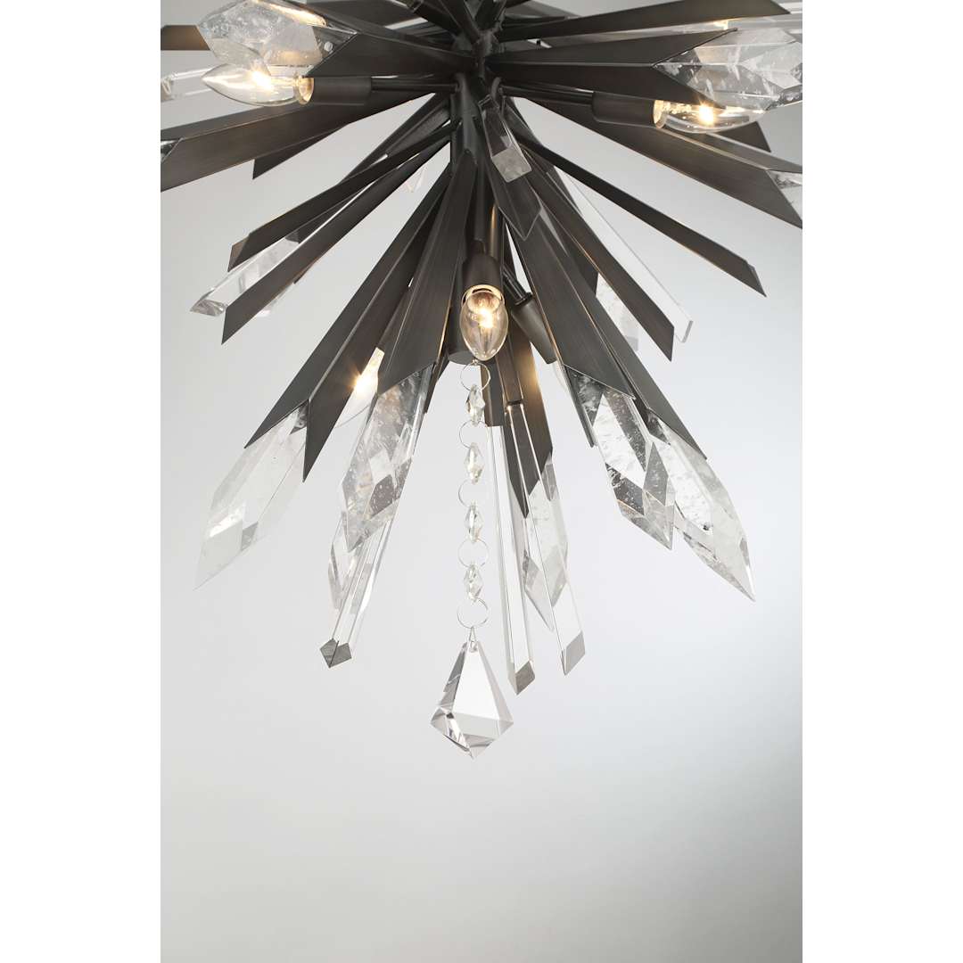 Elsa 12 Light 26" Wide Crystal Pendant