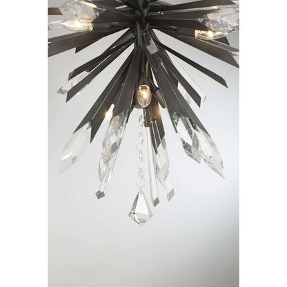 Elsa 12 Light 26" Wide Crystal Pendant