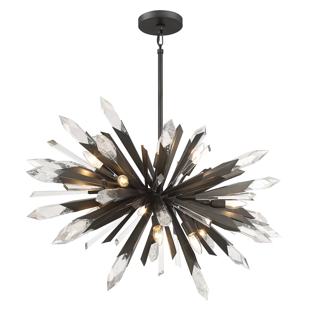 Elsa 12 Light 42" Wide Crystal Pendant