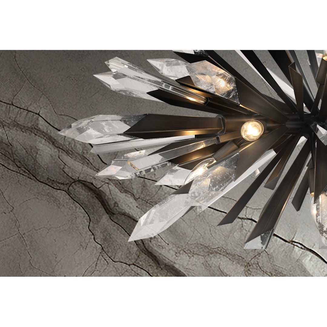 Elsa 12 Light 42" Wide Crystal Pendant