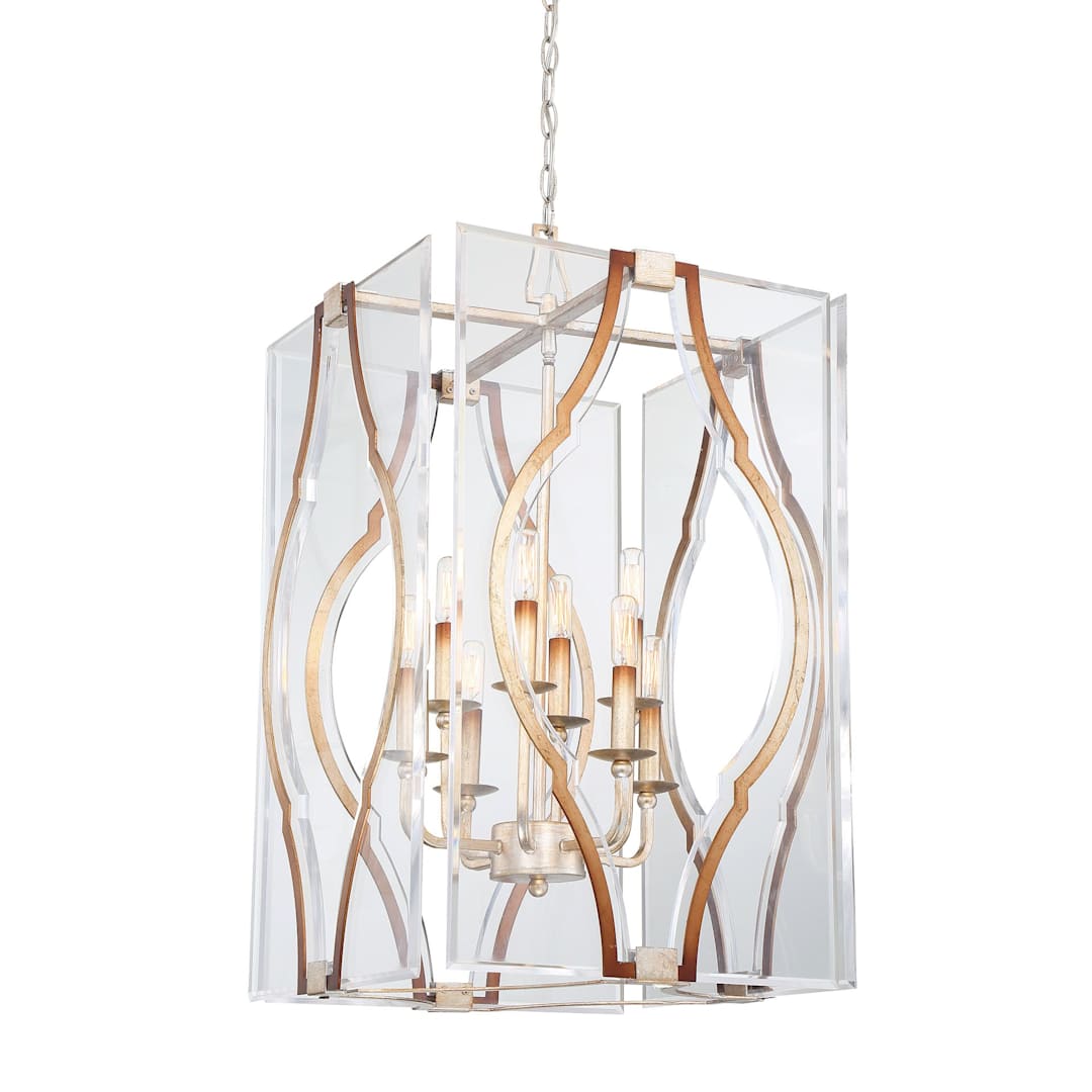 Brenton Cove 8 Light 18" Wide Taper Candle Pendant