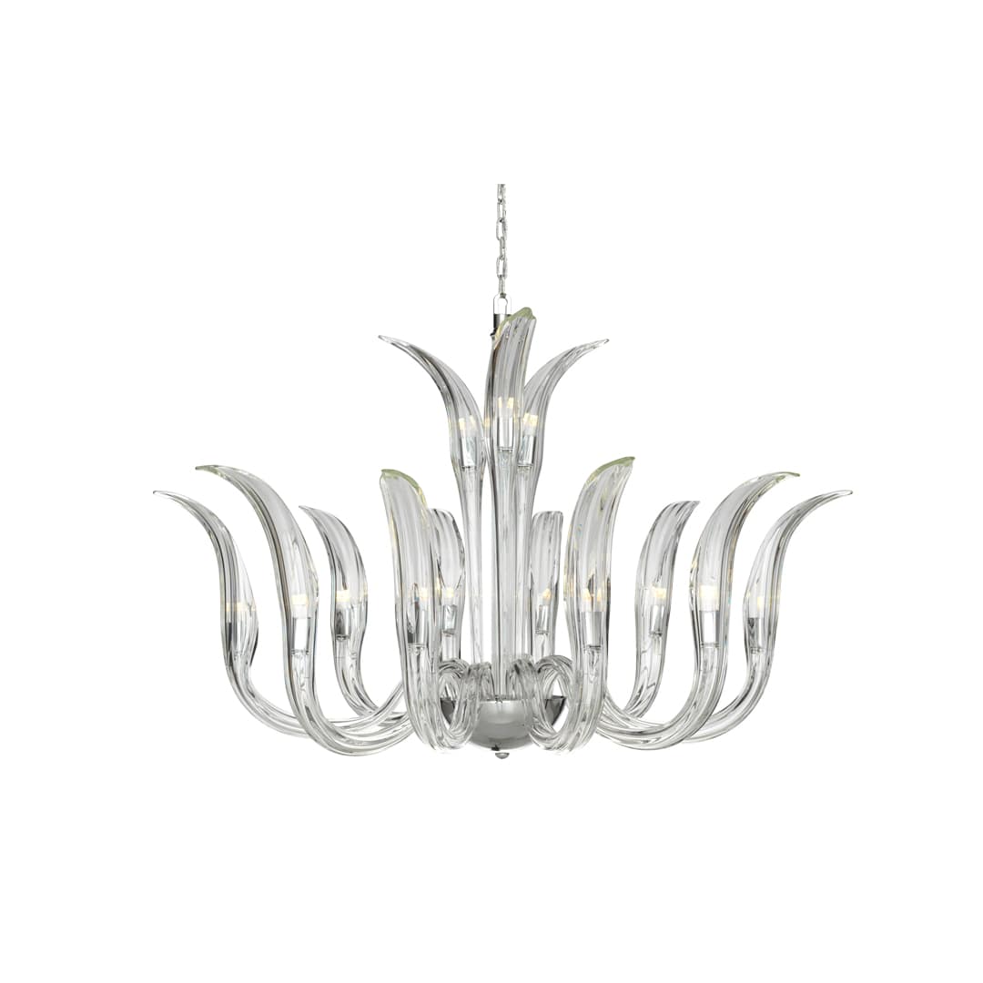Cisne 13 Light 40" Wide Abstract Chandelier