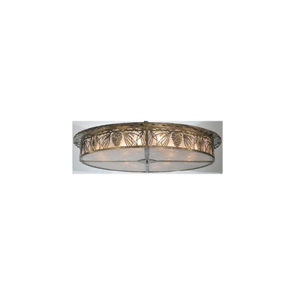 Mountain Pine 12 Light 72" Wide Semi-Flush Drum Ceiling Fixture