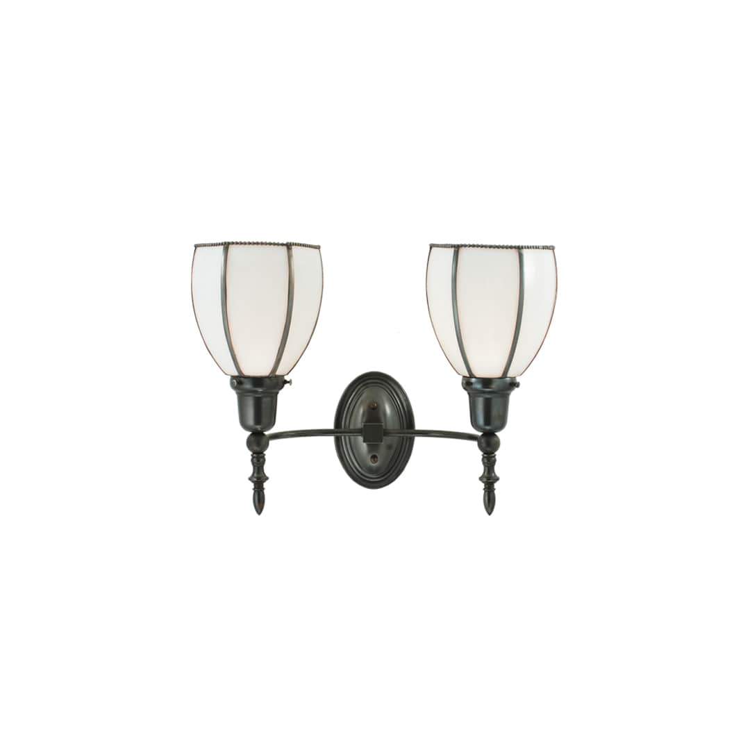 Borough Hall 2 Light 13" Tall Wall Sconce