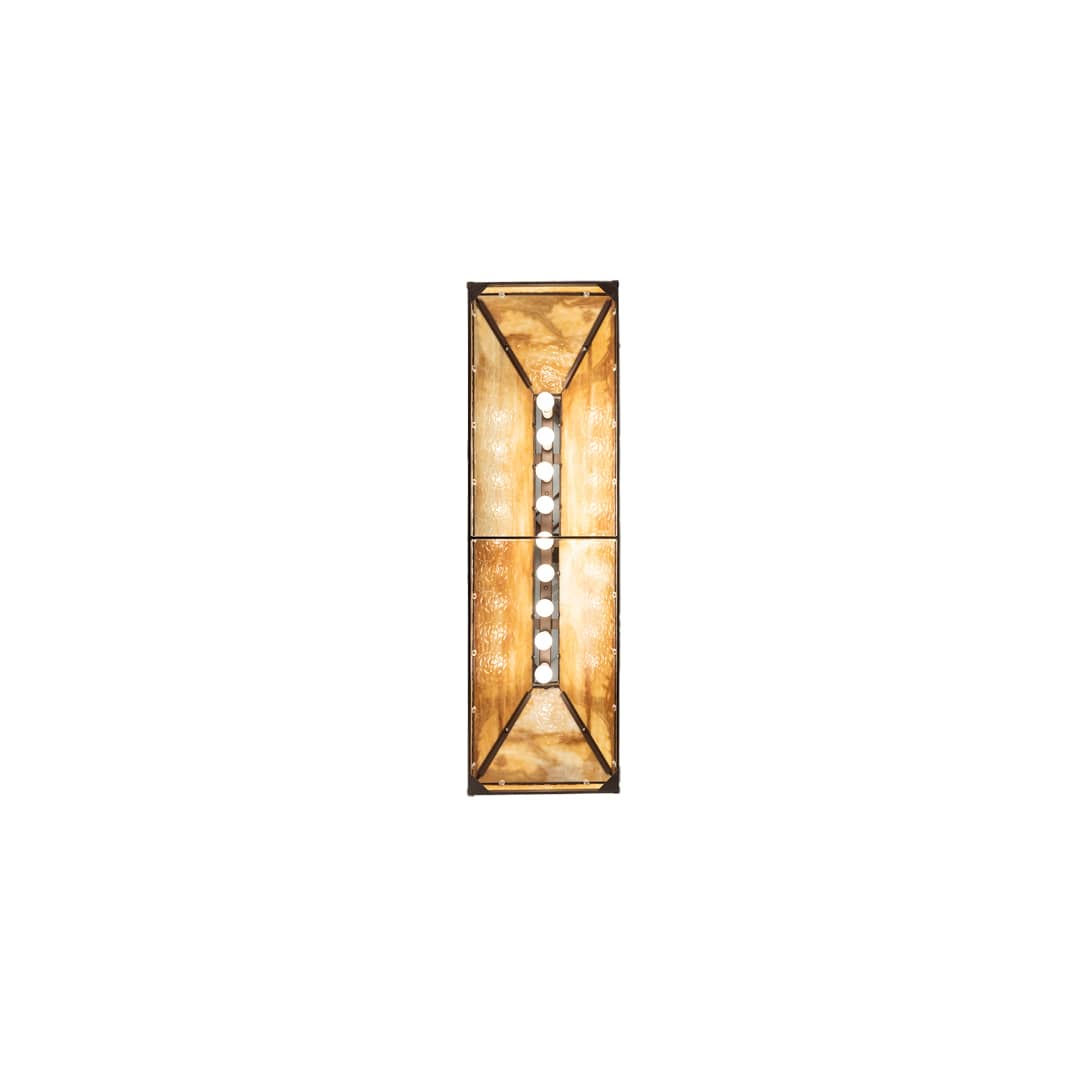 Quiet Pond 9 Light 18" Wide Linear Pendant