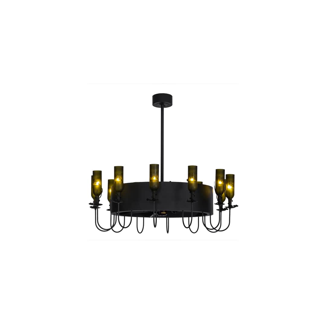 Tuscan Vineyard 12 Light 50" Wide Chandelier