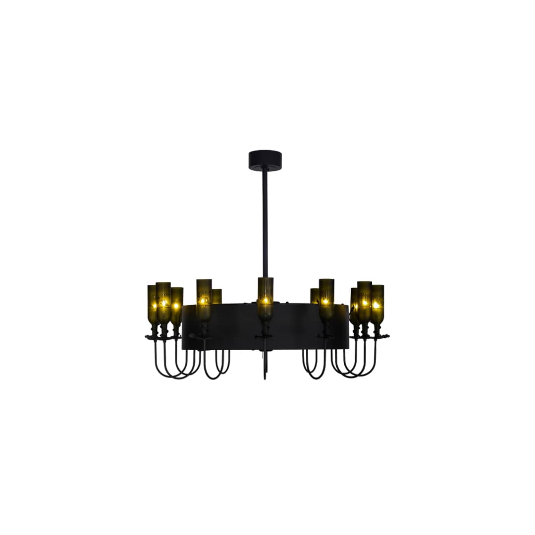 Tuscan Vineyard 12 Light 50" Wide Chandelier