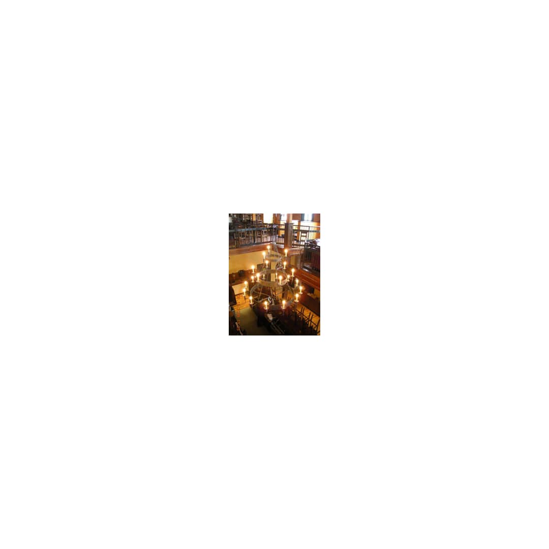 Warwick 21 Light 72" Wide Taper Candle Style Chandelier - Dark Roast Finish