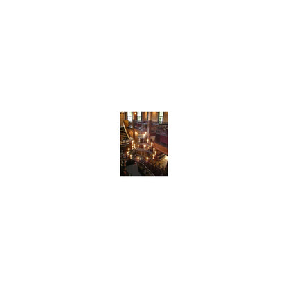 Warwick 21 Light 72" Wide Taper Candle Style Chandelier - Dark Roast Finish