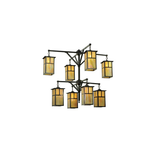 Hyde Park T Mission 8 Light 52" Wide Chandelier