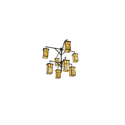 Hyde Park T Mission 8 Light 52" Wide Chandelier
