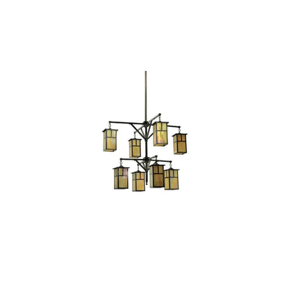 Hyde Park T Mission 8 Light 52" Wide Chandelier